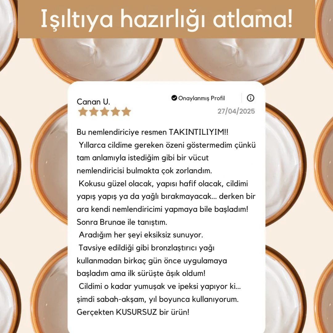 Hızlandırıcı Bronzlaşma Seti
